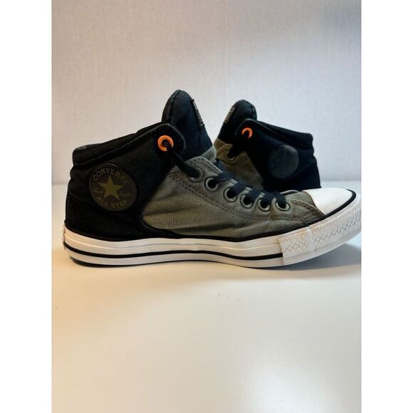 Converse All-Star Black/Army Green UniSex - Picture 2 of 14